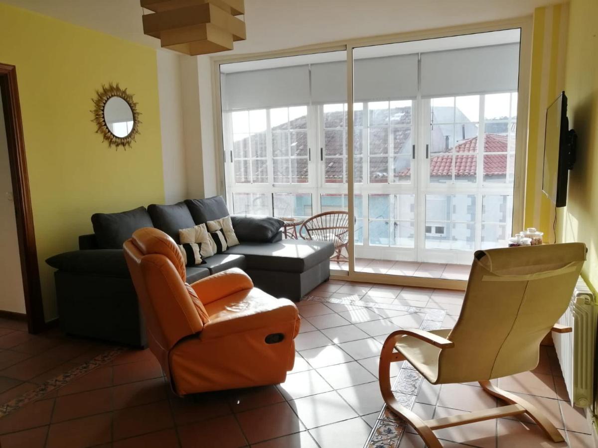 Piso céntrico y amplio en Praza do Regueiro, A Illa de Arousa Exterior foto